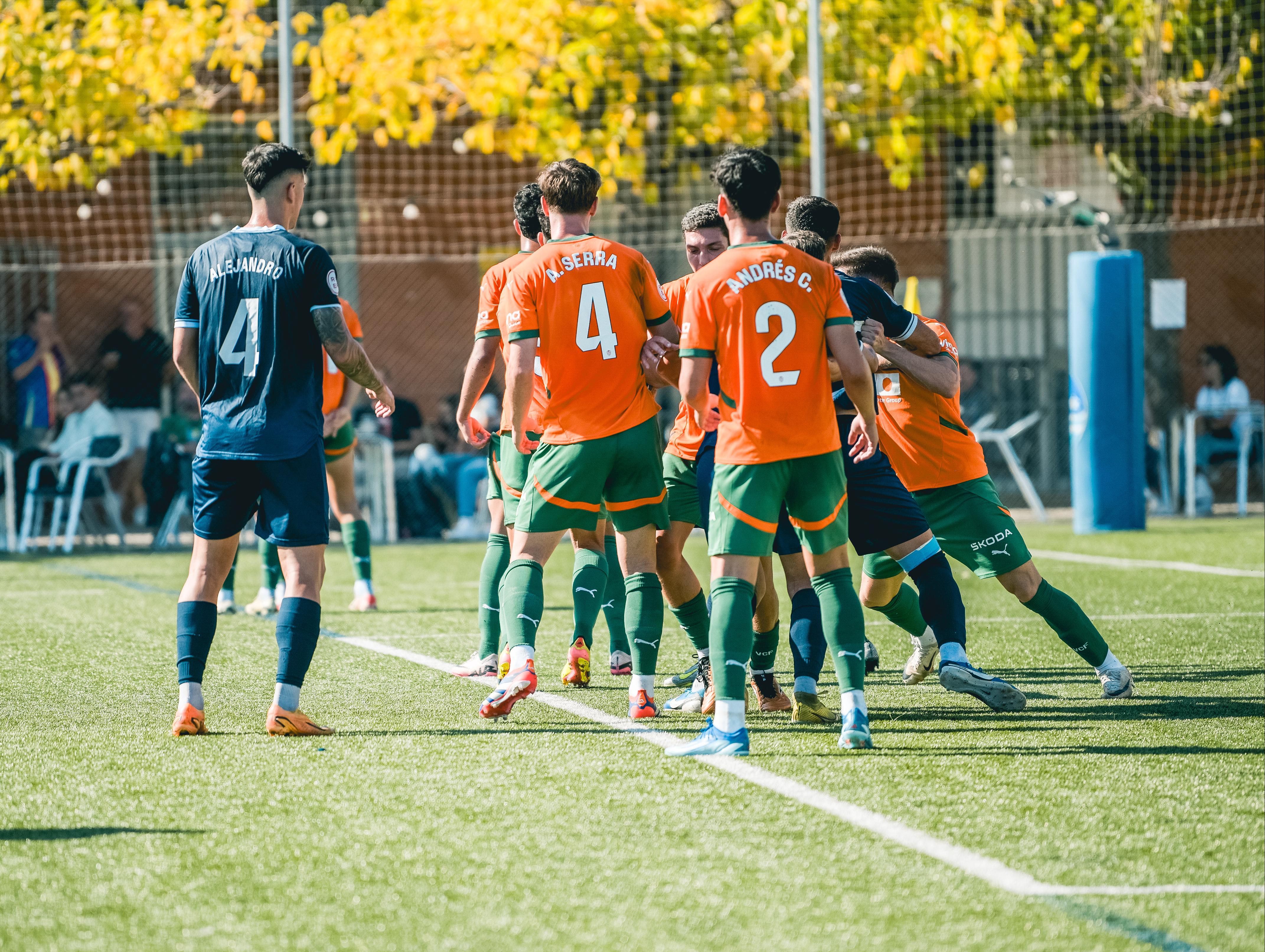 Cr Nica Victoria Del Vcf Mestalla Ante El Badalona Futur