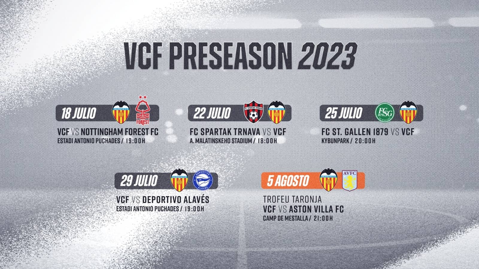 Partidos valencia cf 2023