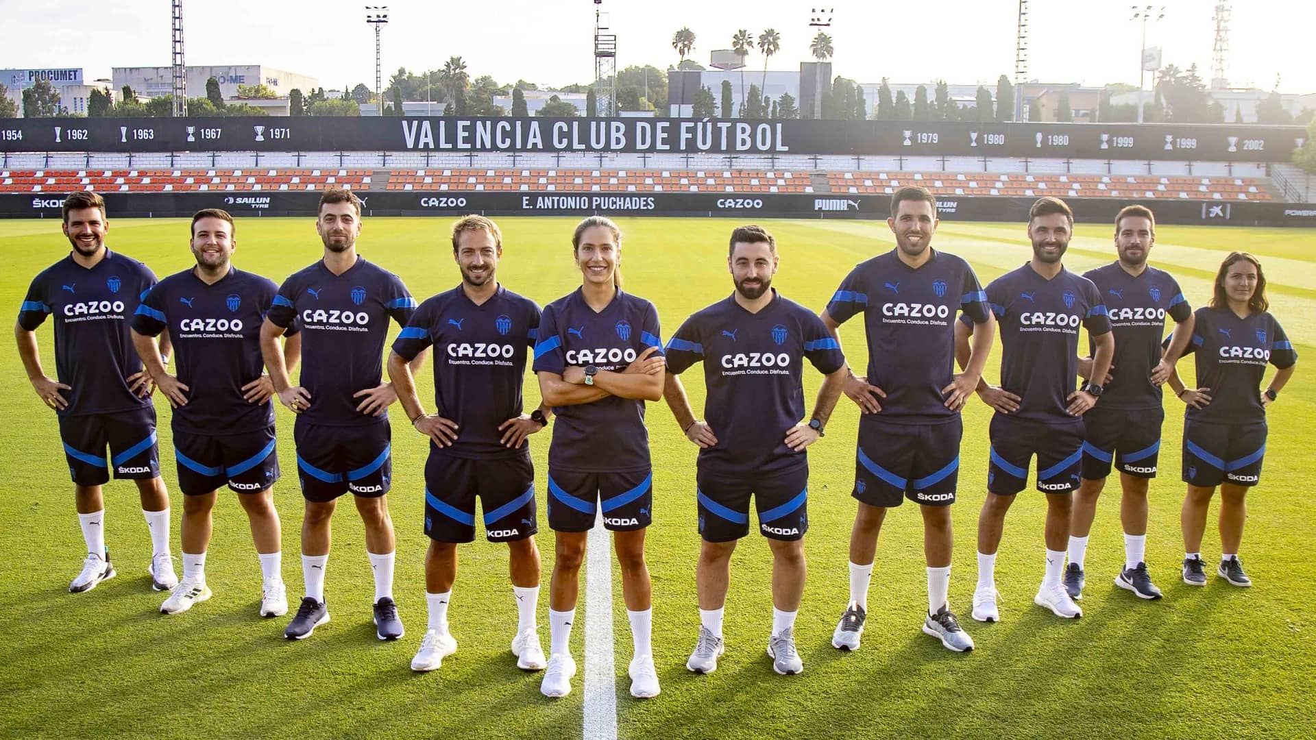 Cuerpo técnico valencia cf 2023