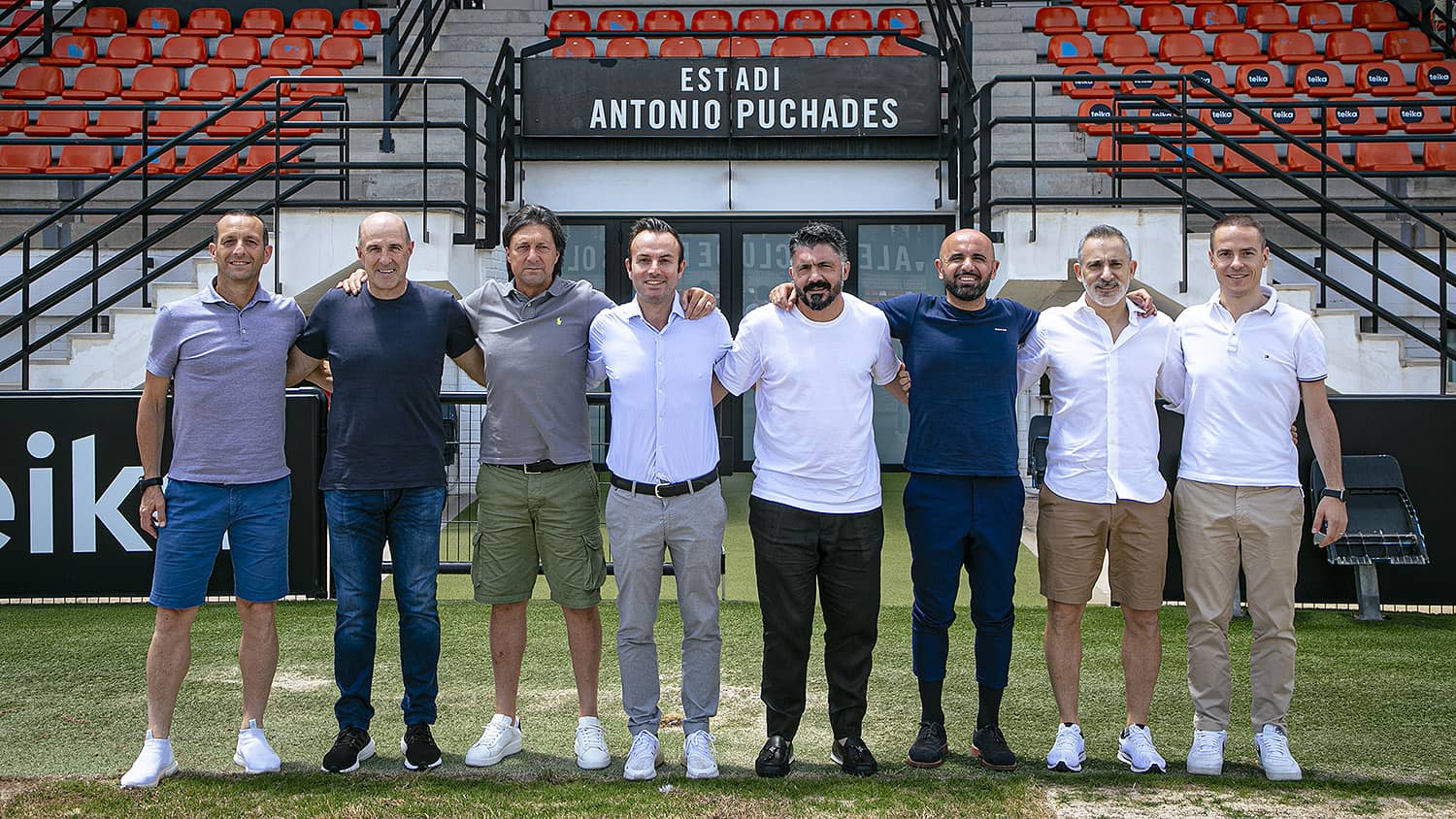 Cuerpo técnico valencia cf 2023