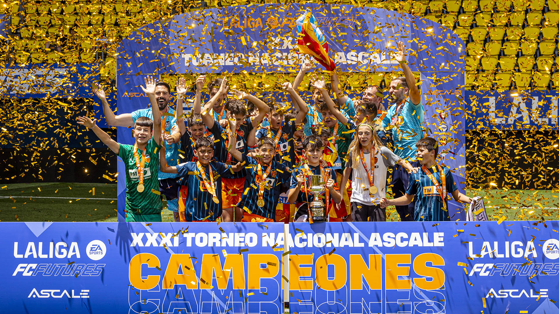 El VCF Alevín A, CAMPEÓN de LaLiga FC Futures 2024 Valencia CF