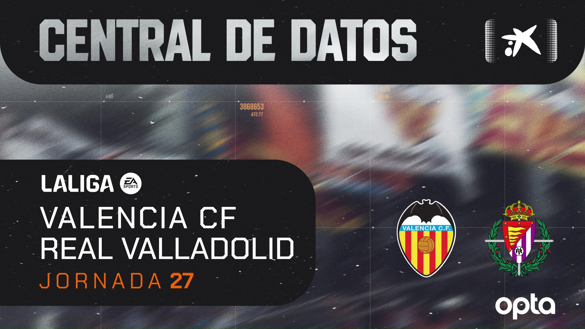 CENTRAL DE DADES DEL VALENCIA CF-REAL VALLADOLID - Valencia CF